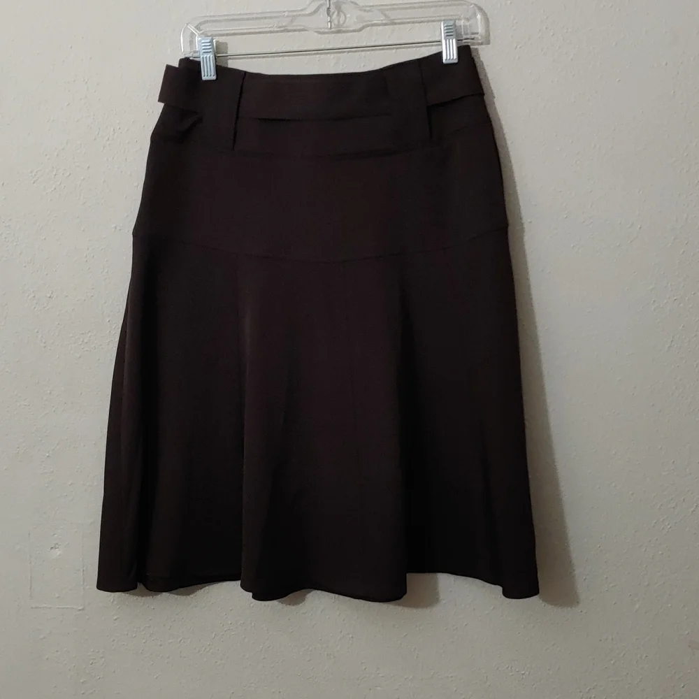 Worthington Women's Size 4 Side Zip, Flared Midi Skirt